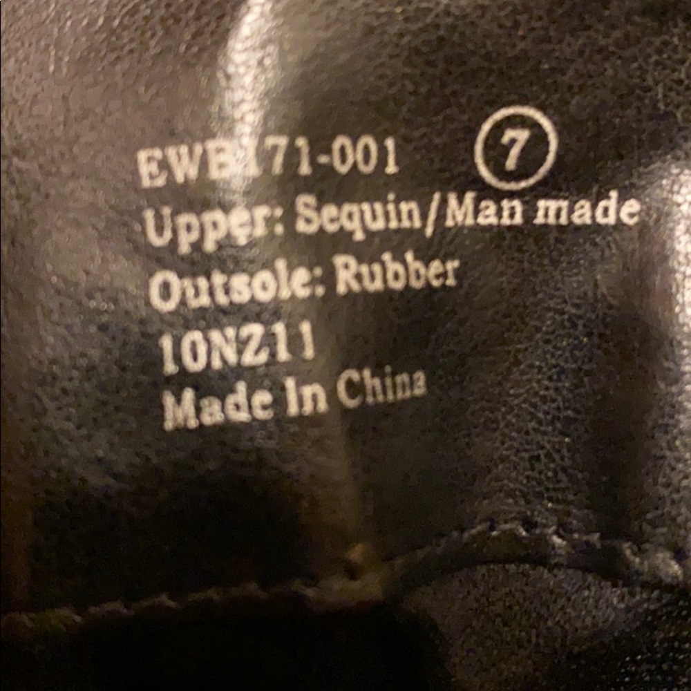 SEQUIN BOOTS - Picture 6 of 6